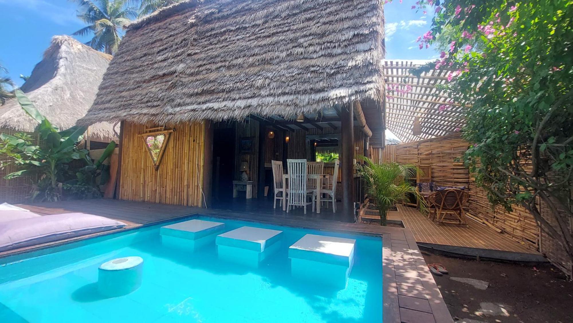Meno Island Villas Gili Meno Extérieur photo