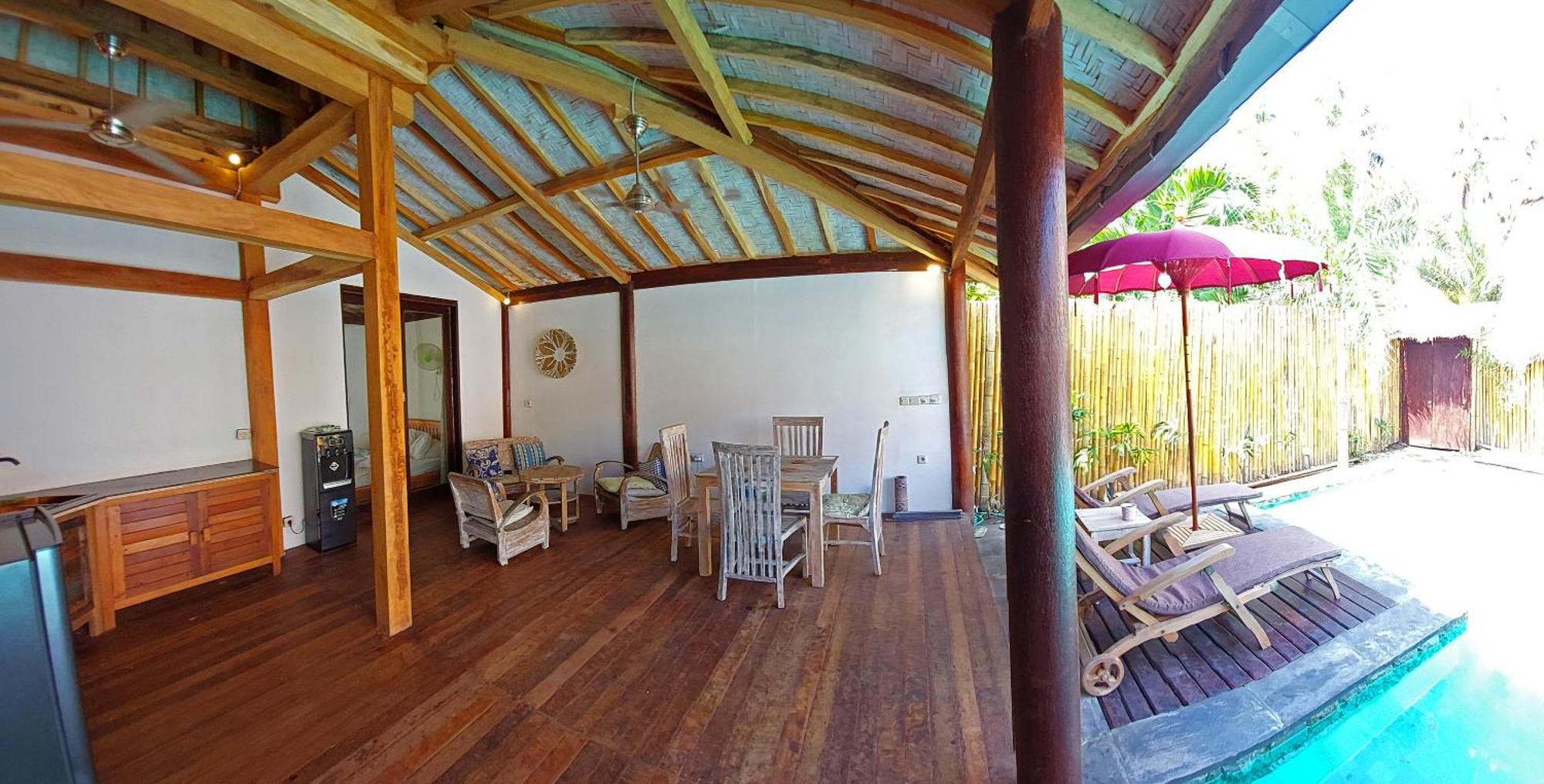 Meno Island Villas Gili Meno Extérieur photo