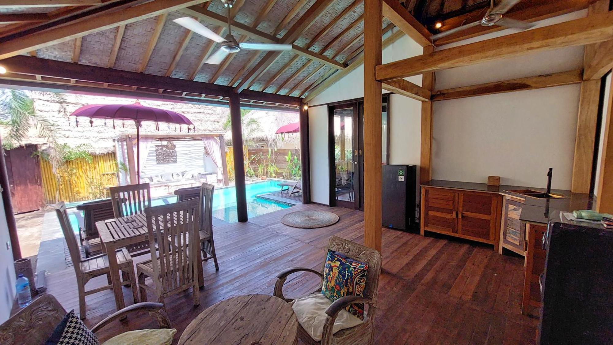 Meno Island Villas Gili Meno Extérieur photo