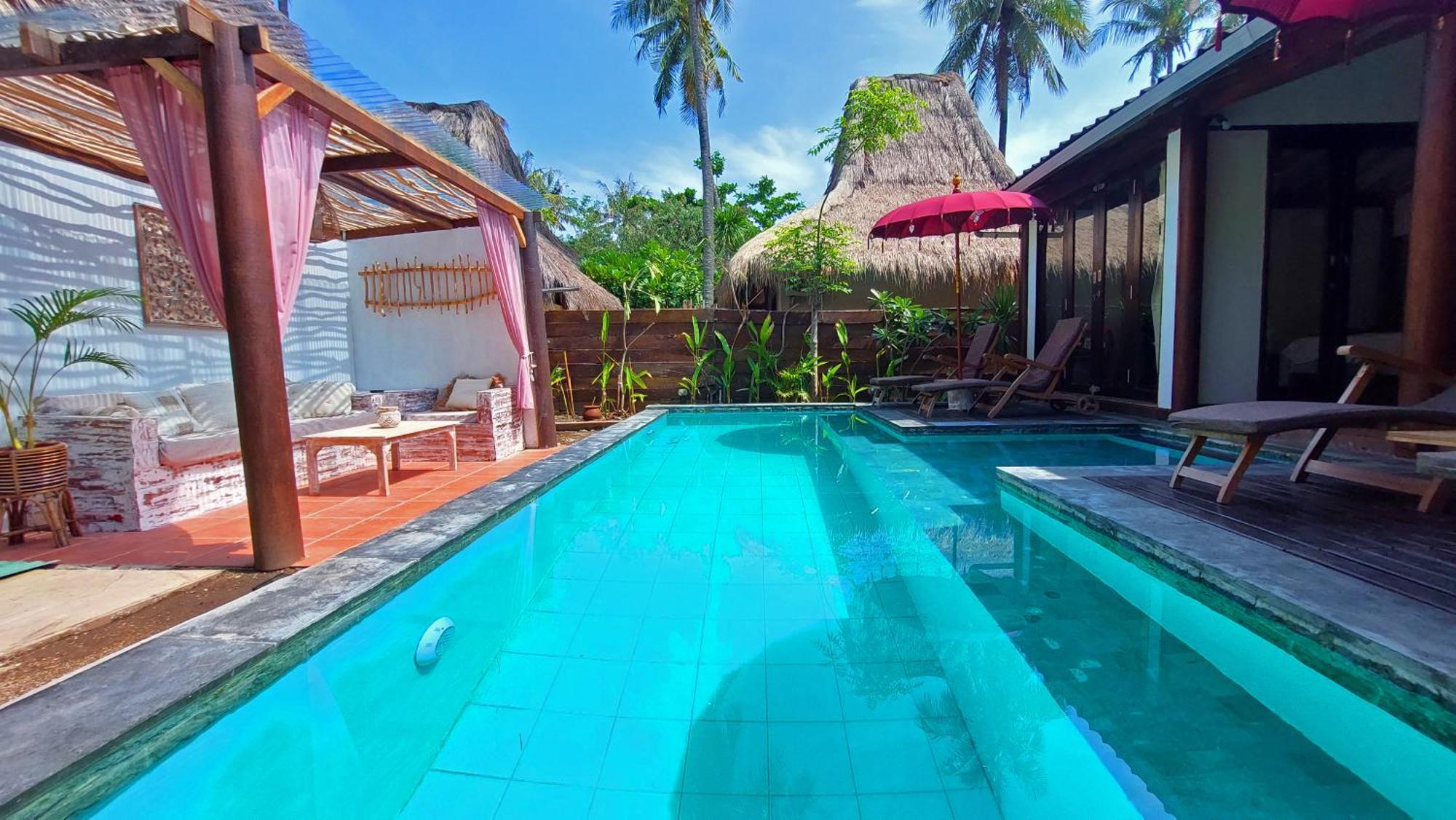 Meno Island Villas Gili Meno Extérieur photo