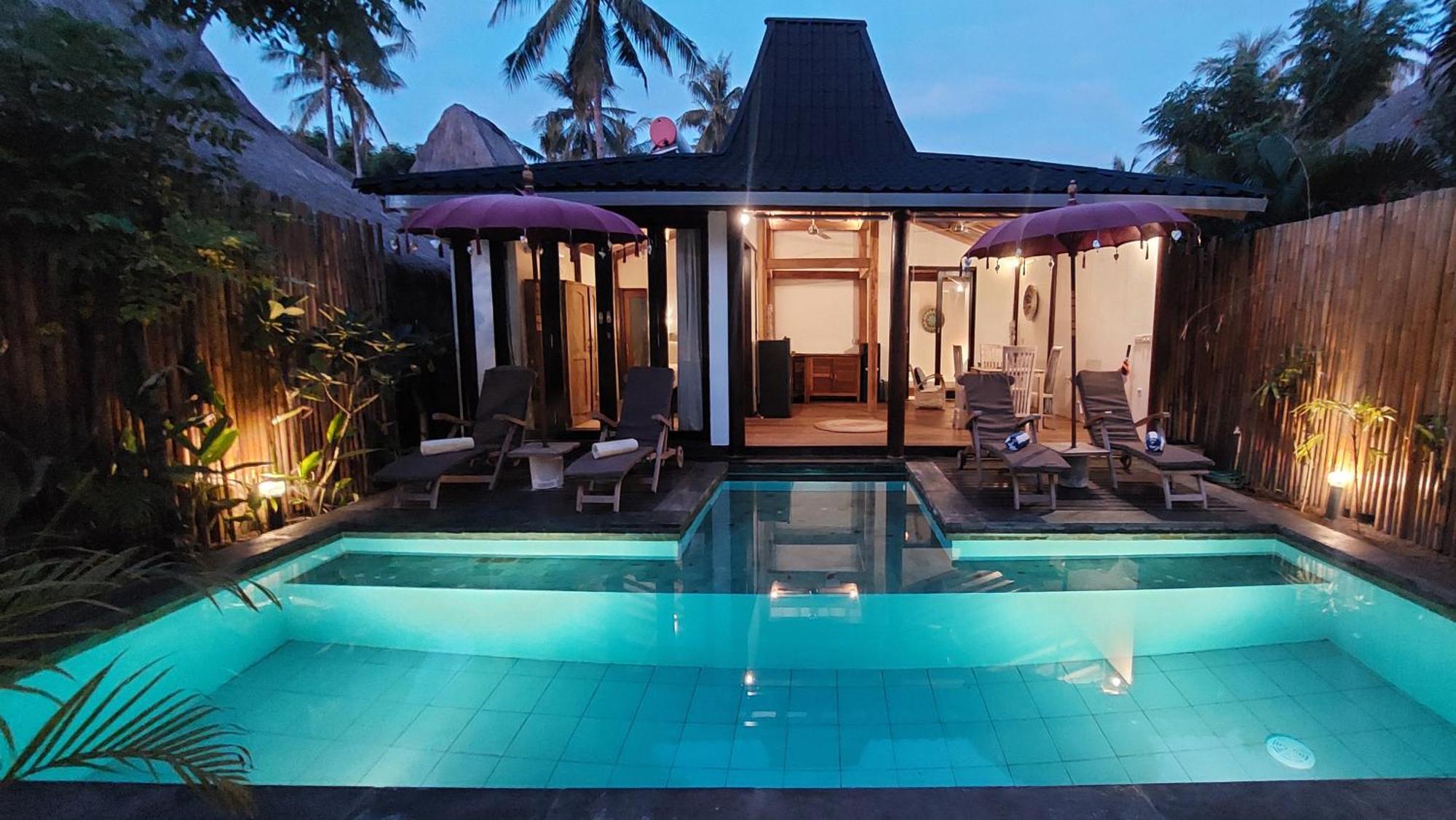 Meno Island Villas Gili Meno Extérieur photo